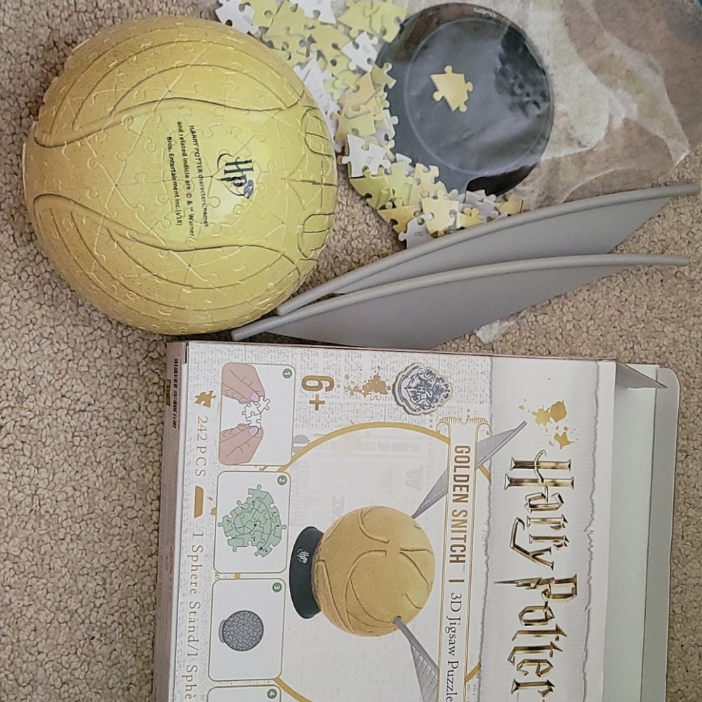 Harry Potter Snitch 3D puzzle